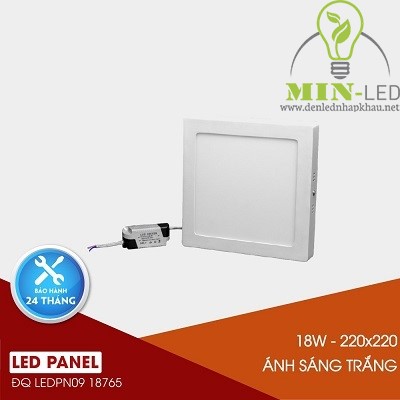 Đèn Led Panel Điện Quang 18W LEDPN09 18765 V02 220x220