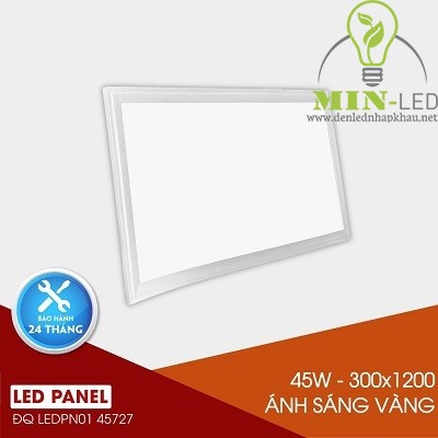 Đèn Led Panel Điện Quang 45W LEDPN01 45727 300x1200 warmwhite