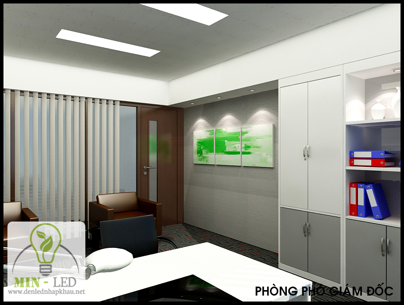 Dự án thi công đèn Led văn phòng tại công ty cổ phần Nam Việt