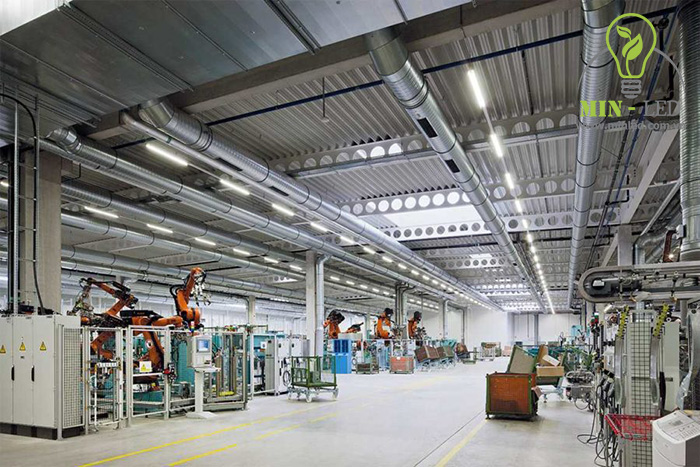 Đèn tuýp LED ứng dụng tại công xưởng với ưu điểm tiết kiệm điện năng -1