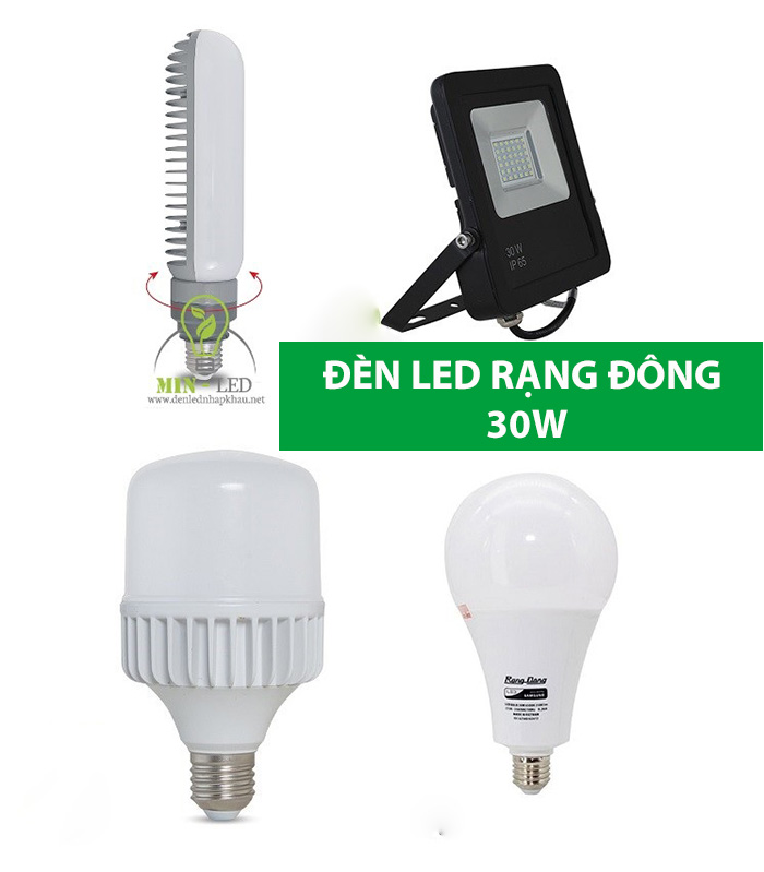 Các mẫu đèn LED Rạng Đông 30W nổi bật -1