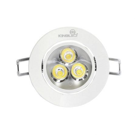 Đèn LED âm trần KingLED mắt trâu 3W DLR-3-T85