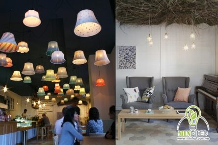 30 mẫu đèn thả trang trí quán cafe Đẹp – Đáng mua 2024