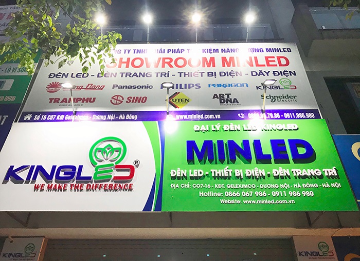 MinLED là đại lý phân phối các thiết bị chiếu sáng uy tín, chất lượng hàng đầu trên toàn quốc
