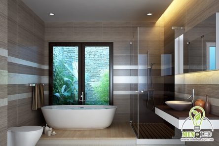 TOP 11 mẫu đèn LED nhà vệ sinh, nhà tắm chống ẩm tốt nhất