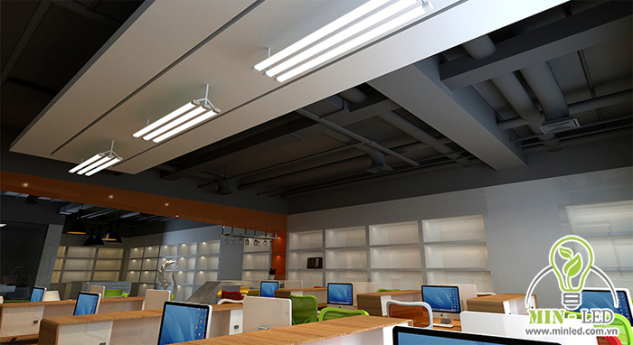 Bóng tuýp LED Rạng Đông 40W được ứng dụng nhiều cho không gian văn phòng