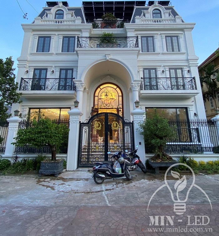 MinLed cấp đèn Led chiếu sáng cho công trình biệt thự tại Long Biên