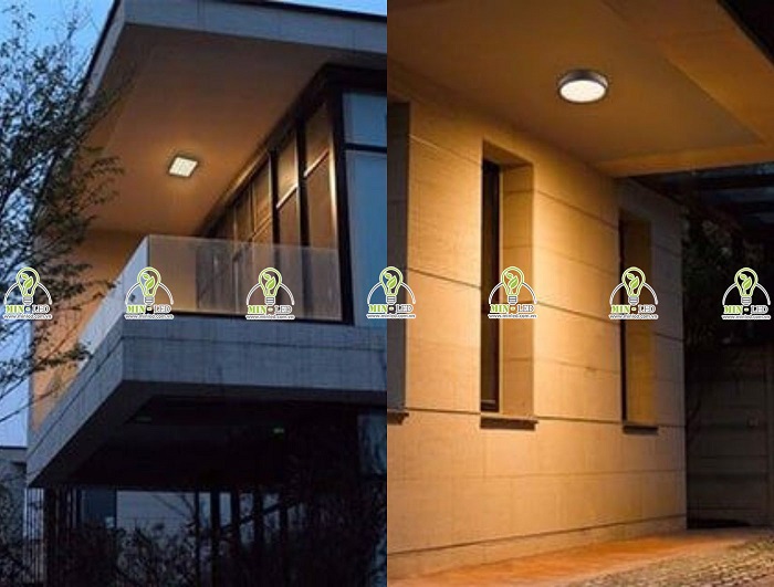 ứng dụng của đèn LED ốp trần 12W